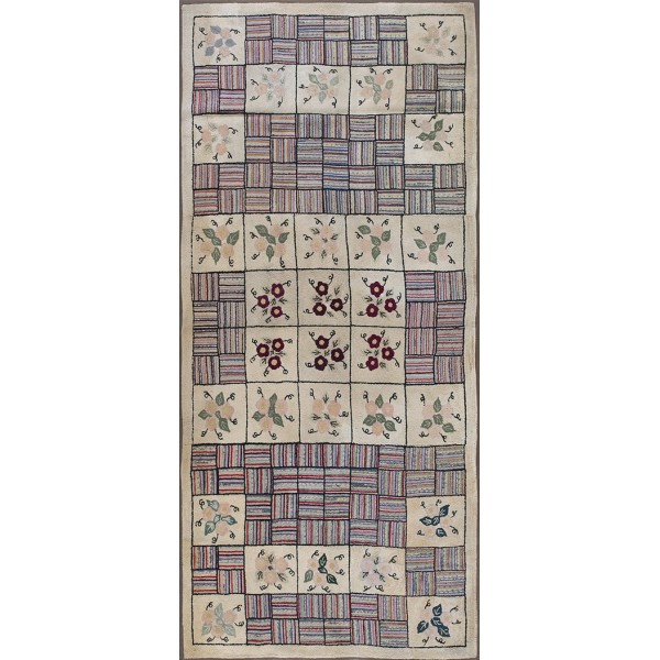 American Hooked Rug #20497